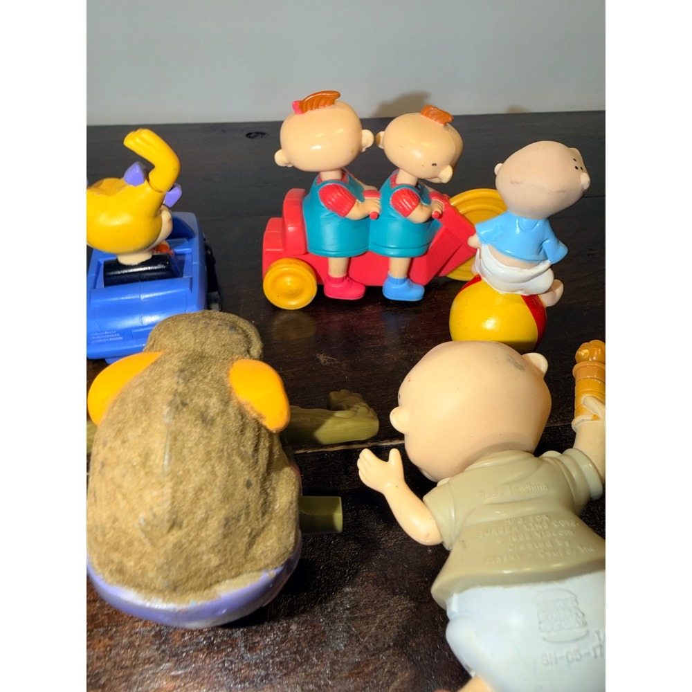 Lot Vintage 90's Rugrats The Movie Burger King Kids Club Toy Figure - Picture 4 of 10